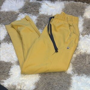 Figs Mustard Jogger Pants